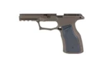 SHARPS GEN3 P365 XMACRO BRZ/BLK, bronze frame side view with black textured grip panels and rail