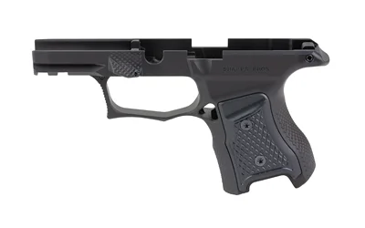 SHARPS GEN3 P365 black side-view grip module with black grip panels, trigger guard and rail