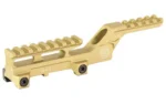 GBRS Group Hydra V2 MNT EXPS FDE, tan mount angled from the right with raised rails