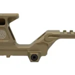 GBRS GROUP HYDRA V2 MNT TRJ MRO FDE, tan right-side view with raised mount and rail