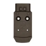 Calculated Kinetics CK PRODIGY/AOS TO K/RMSC/EPS DT PLT, black top view with mounting holes