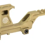 GBRS GROUP HYDRA V2 MNT KT AMPNT FDE tan optic mount, right-side angled view with rails
