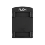 INFITAC PM04 Mount ACRO FP, black top view with rectangular mounting plate