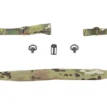 GBRS Second Best Sling Bundle MC, multicam sling laid flat with black attachment hardware