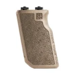 Die Free Co DFCO Tiger Claw XL Foregrip FDE, angled side view with textured face