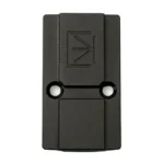 Calculated Kinetics CK FOR GLOCK G6 TO ACRO DT PLATE black top view with two mounting holes