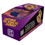 Die Free Co DFCO TIGER CLAW 10PK DISP CARTON purple retail display carton, angled front view