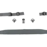 GBRS SECOND BEST SLING BUNDLE WG gray sling laid flat with buckles and loose mounting hardware