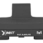 Kinetic Development Group KDG M-LOK QD Mount for SureFire Pro black front view