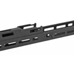 Kinetic Development Group KDG SCAR MREX Mark II black angled side view with M-LOK slots