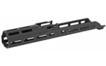 Kinetic Development Group KDG SCAR MREX Mark II black angled side view with M-LOK slots