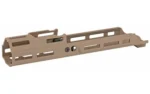 Kinetic Development Group, LLC KDG SCAR MREX MARK II MLOK, FDE right-side view with M-LOK slots
