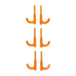 Firearm Safety Devices Corporation FSDC Chamber Flag Rifle, six orange flags in front view