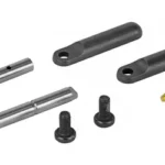 KNS NON-ROT TRG/HMR PIN.1555 G2 black and silver pin set with screws and brass tool