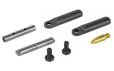 primary-19350 KNS NON-ROT TRG/HMR PIN.1555 G2 black and silver pin set with screws and brass tool