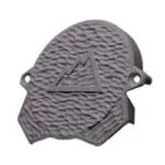 One Hundred Concepts OHC Scopecap No Kill Flash 52mm black front view with textured face and side tabs