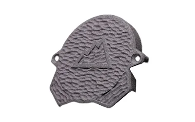 One Hundred Concepts OHC Scopecap No Kill Flash 52mm black front view with textured face and side tabs