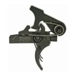 GEISSELE SUPER SEMI-AUTOMATIC SSA dark metal trigger assembly, left side view