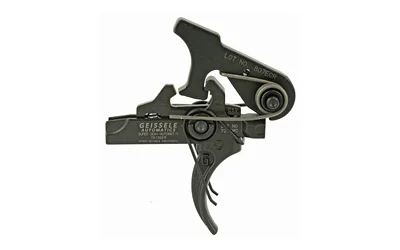 primary-19417 GEISSELE SUPER SEMI-AUTOMATIC SSA dark metal trigger assembly, left side view