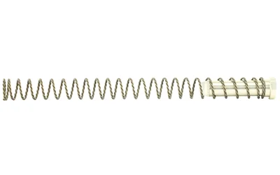 primary-19434 GEISSELE SPR 42 BRD WIRE BFR/SPR CMB long silver braided wire spring with metallic buffer