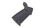 LWRC Ultra Combat Grip black, angled side view with textured panels and beavertail