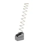SHIELD MAG EXT +5/4 FOR GLK17/22 GRY gray extension with long metal spring, front view