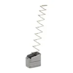 SHIELD MAG EXT +5/4 FOR GLK19/23 GRY, gray extension with upright metal spring