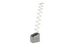 SHIELD MAG EXT +5/4 FOR GLK19/23 GRY, gray extension with upright metal spring