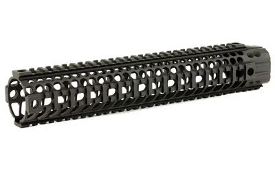 primary-19504 SPIKE'S LW BAR2 RAIL, black angled view with top rail and ventilated sides