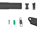 APEX M2.0 SHIELD ENHNCMNT TRGGR KIT, black trigger assembly with springs and small components