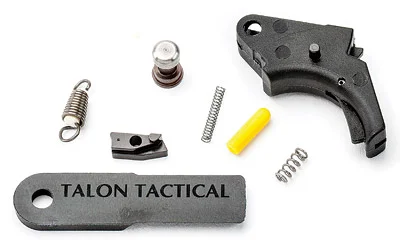 primary-19520 Apex Polymer Trigger Kit M&P M2.0, black curved trigger with metal pins and small springs