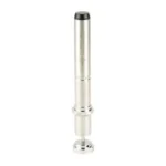 KYNSHOT BUFFER FOR FIXED STOCK AR-15, upright silver cylindrical buffer with black top