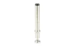 KYNSHOT BUFFER FOR FIXED STOCK AR-15, upright silver cylindrical buffer with black top