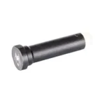 Spike's ST-T3 Tungsten Heavy Buffer, black cylindrical body with silver end, angled view