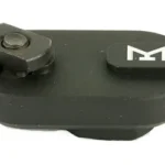 SAMSON M-LOK QD SLING POINT black angled top view with push-button socket and white logo