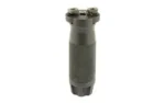 SAMSON M-LOK VERTICAL GRIP MED black upright view with textured body and two mounting screws