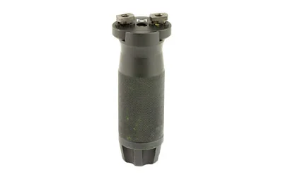 primary-19555 SAMSON M-LOK VERTICAL GRIP MED black upright view with textured body and two mounting screws