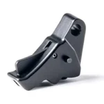 APEX FOR GLK ACTN ENHNCMNT TRGG BODY black curved trigger body in angled side view
