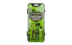 Breakthrough Clean Technologies BCT VISION CLN KIT .17/.22, green packaged cleaning kit, front view