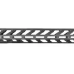 FORTIS SWITCH RAIL 308 15.75 MLOK black, right-side view with top rail and elongated cutouts