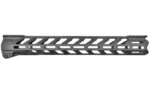 FORTIS SWITCH RAIL 308 15.75 MLOK black, right-side view with top rail and elongated cutouts
