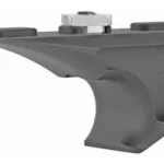 FORTIS SHIFT HANDSTOP BLK, black side view with curved grip and mounting hardware