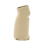 Bravo Company BCM GUNFIGHTER GRIP MOD 0 FDE right side view with textured panels