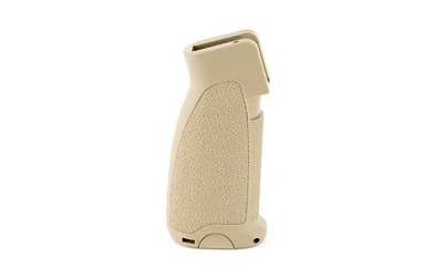 Bravo Company BCM GUNFIGHTER GRIP MOD 0 FDE right side view with textured panels