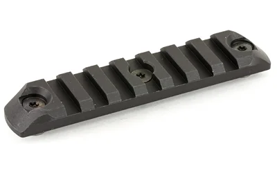primary-19644 Bravo Company BCM GUNFIGHTER KEYMOD ALUM 4-inch, black angled rail section with three recessed screws