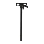 FORTIS HAMMER AR10 BLACK ANO black vertical view with long shaft and T-shaped handle