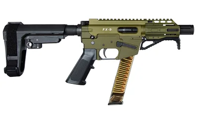 Freedom Ordnance FRD ORD FX9 SBA3 9MM 4" 32RD ODG