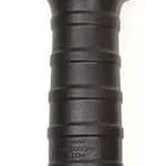 TangoDown TANGO DWN QD VERTICAL GRIP BLK black side view with finger grooves and release lever