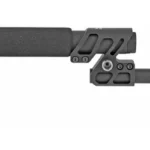 ODIN ZULU ADJ STK W/PSTL BUFF BLACK black adjustable stock and padded buffer, right-side view