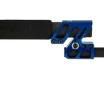 ODIN ZULU ADJ STK W/PSTL BUFF BLUE black and blue adjustable stock, right-side view